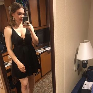 Free People Black Dress